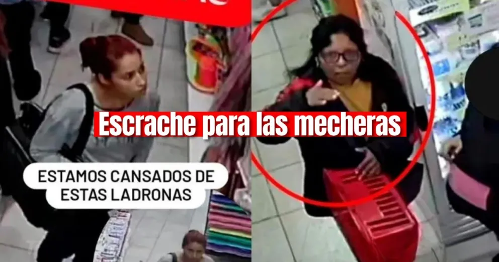 Cansados de los robos tomaron la decisión de escracharlas