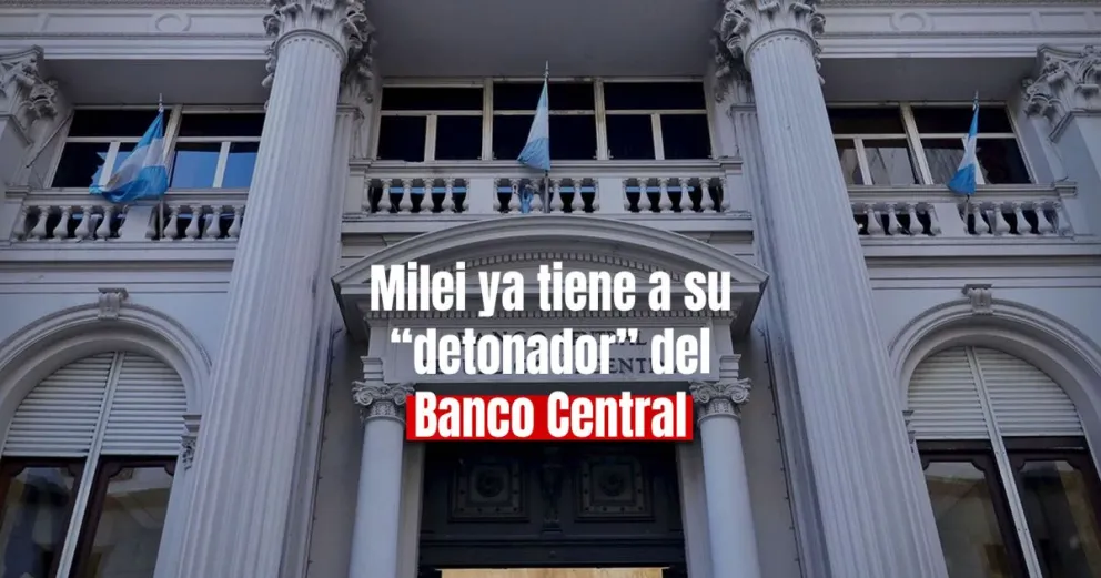 Milei confirmó quién será presidente del Banco Central en caso de ser electo