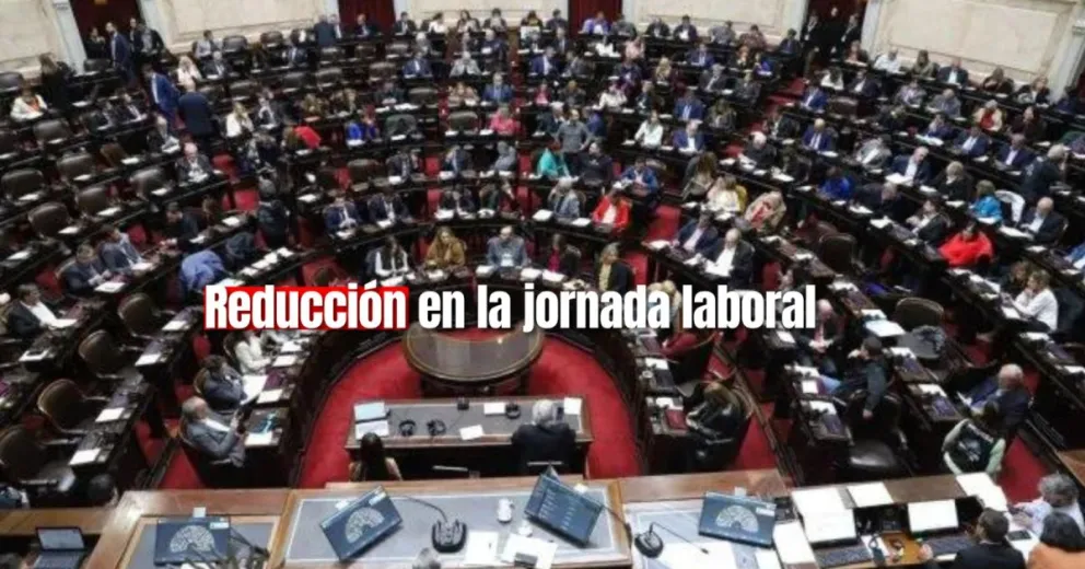 Debate en la Cámara de Diputados sobre la reducción de la jornada labora