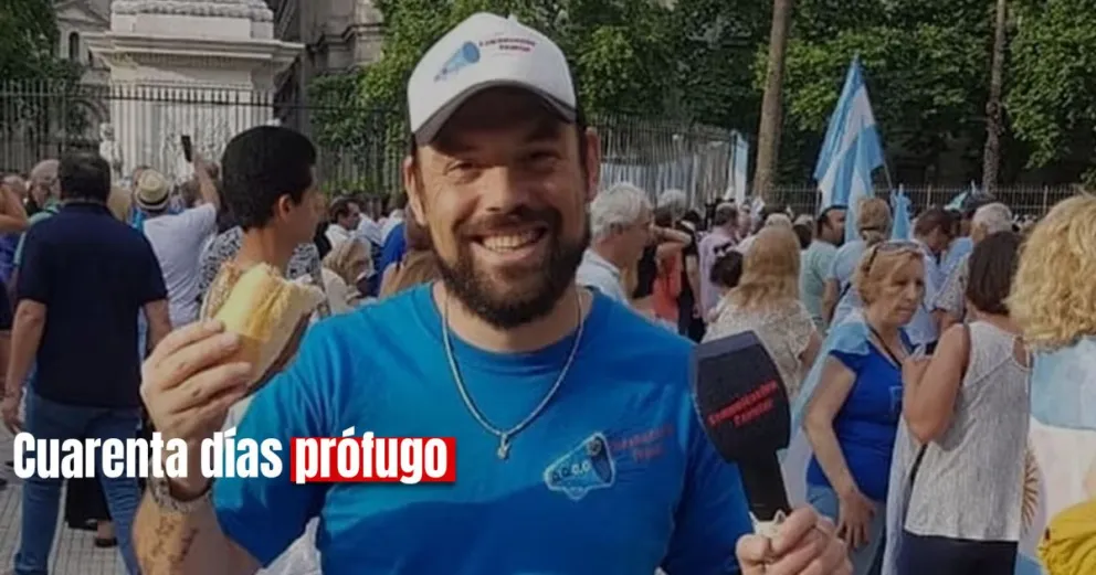 El periodista Ariel Guazzora lleva 40 días prófugo 