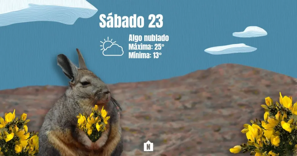 Sábado nubladito pero primaveral 