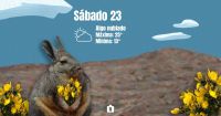 Sábado nubladito pero primaveral 