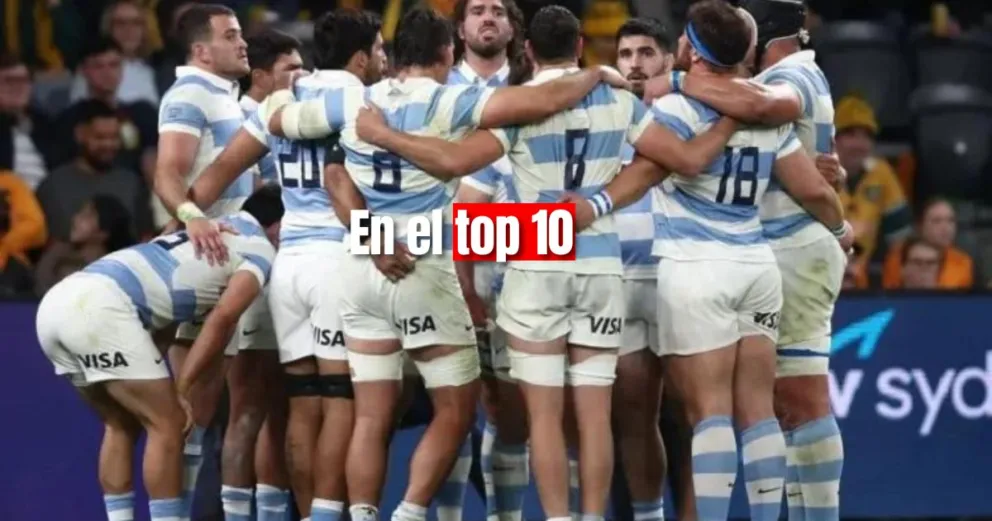 Los Pumas avanzan un puesto en el ranking mundial de World Rugby