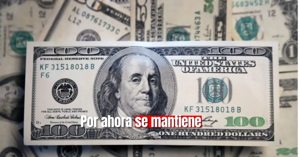 El dólar blue en el día de hoy se mantuvo en el precio