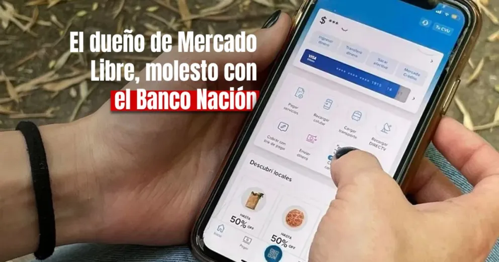 El dueño de Mercado Libre cargó contra el Banco Nación por la restricción a Mercado Pago