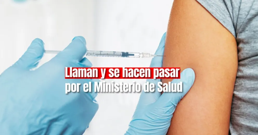 Advierten sobre llamadas falsas relacionadas con la vacunación de COVID-19