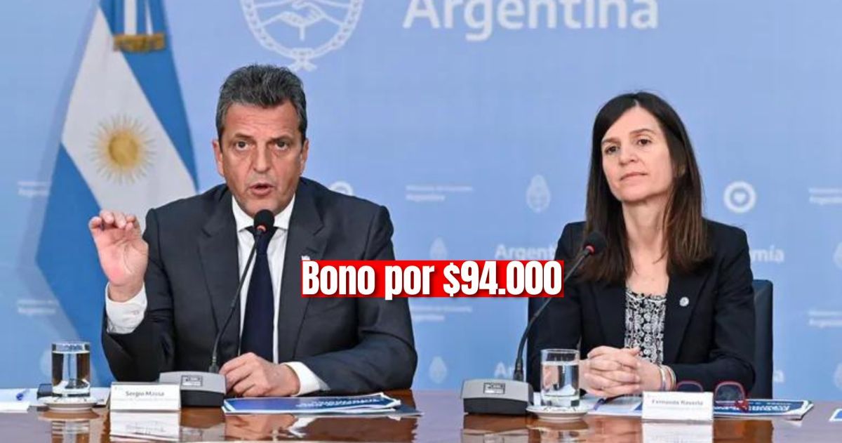 Nación otorgan bono de 94 mil pesos en dos cuotas a trabajadores informales no inscritos.