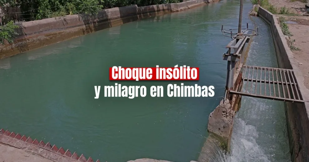 Lo encerró un colectivo, cayó de la moto y quedó colgando del puente del canal 