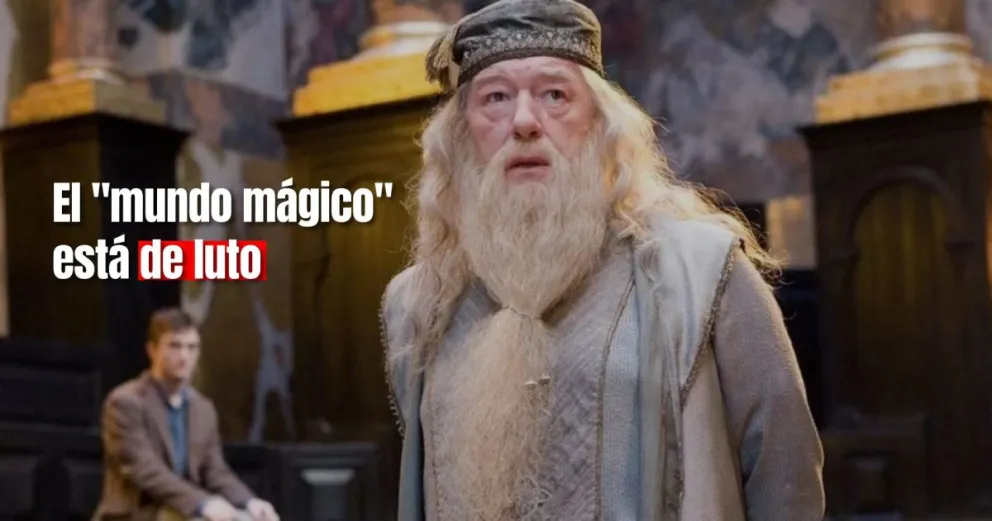 Murió Michael Gambon, el actor que interpretó a Dumbledore en seis películas de Harry Potter 