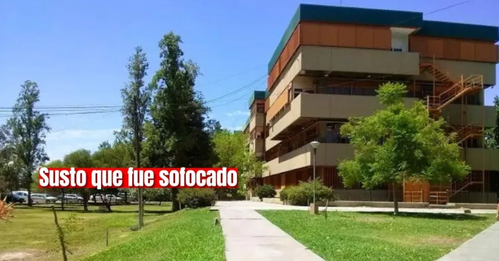 Incidente en la UNSJ: hubo un principio de incendio en una de las facultades