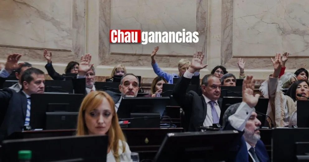 Senadores: el oficialismo aprobó la eliminación del impuesto a las ganancias para los trabajadores