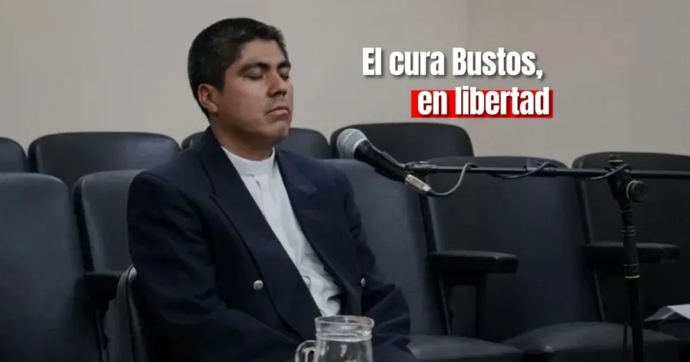 Liberaron al cura Walter Bustos 