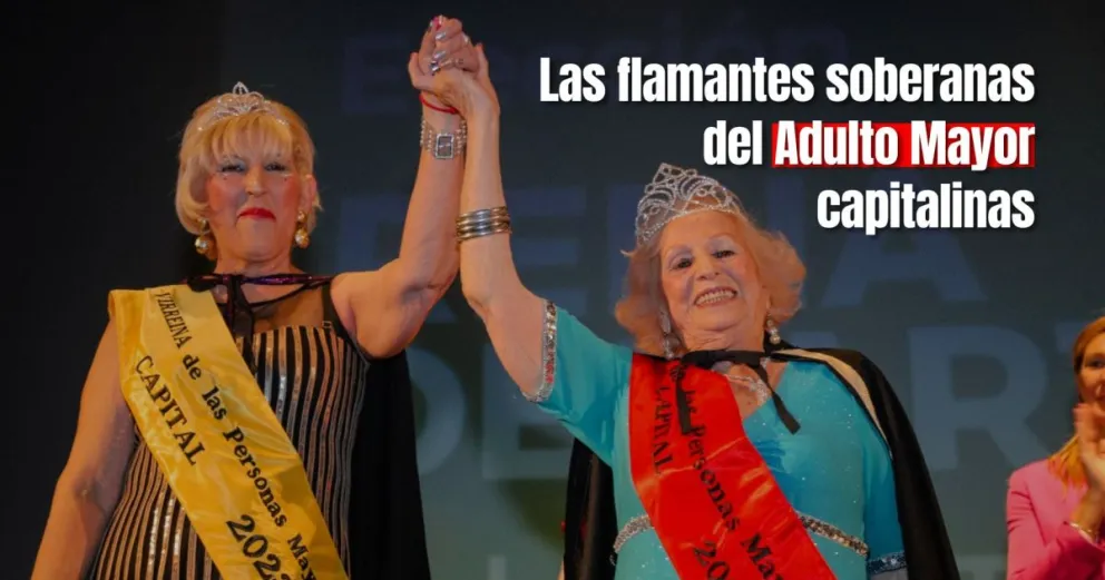 Capital eligió a su Reina del Adulto Mayor