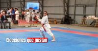 Lilia Lahoz, la joven promesa del karate sanjuanino en los Juegos Evita