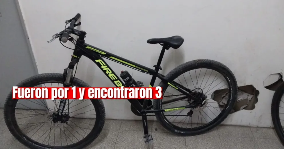 Recuperaron una bicicleta robada en un operativo policial en Rawson