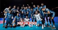 La Selección Argentina de vóley inicia con victoria en el preolímpico de China