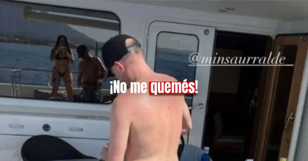 Escándalo de lujo en plena campaña: Martín Insaurralde y Sofía Clerici en un yate en Marbella