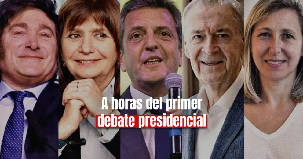 Debate presidencial: ya están todos los candidatos y redoblaron la seguridad en Santiago del Estero