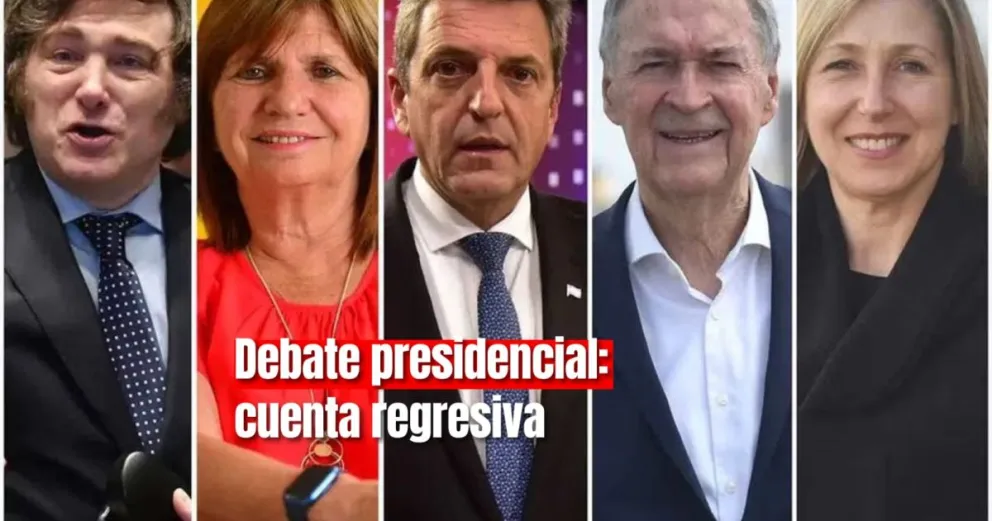 Debate presidencial 2023: a qué hora empieza y por dónde se transmite