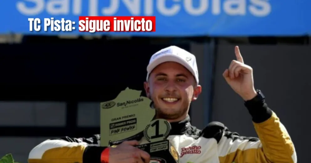 Tobías Martínez se quedó con un triunfazo en San Nicolás