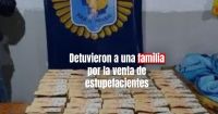 Detuvieron a una familia que vendía cocaína y marihuana en Sarmiento 