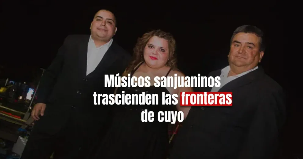 El Trío Los Barros fue contratado por un importante productor musical 