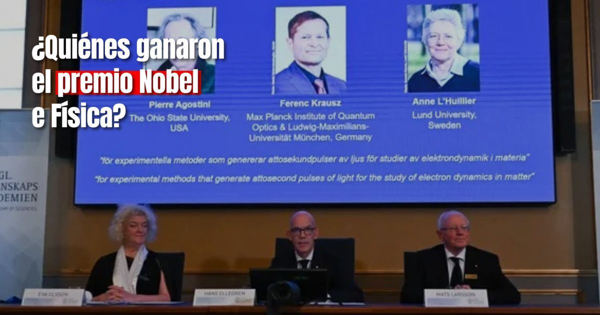 Tres científicos recibieron el premio Nobel de Física 