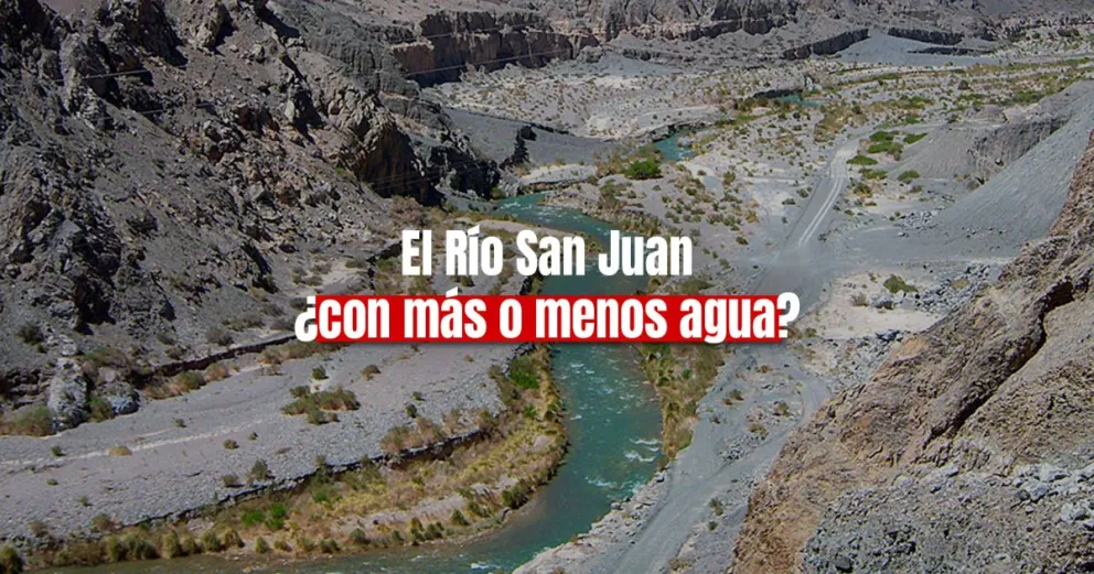 Dan a conocer el comportamiento del Río San Juan en el último año