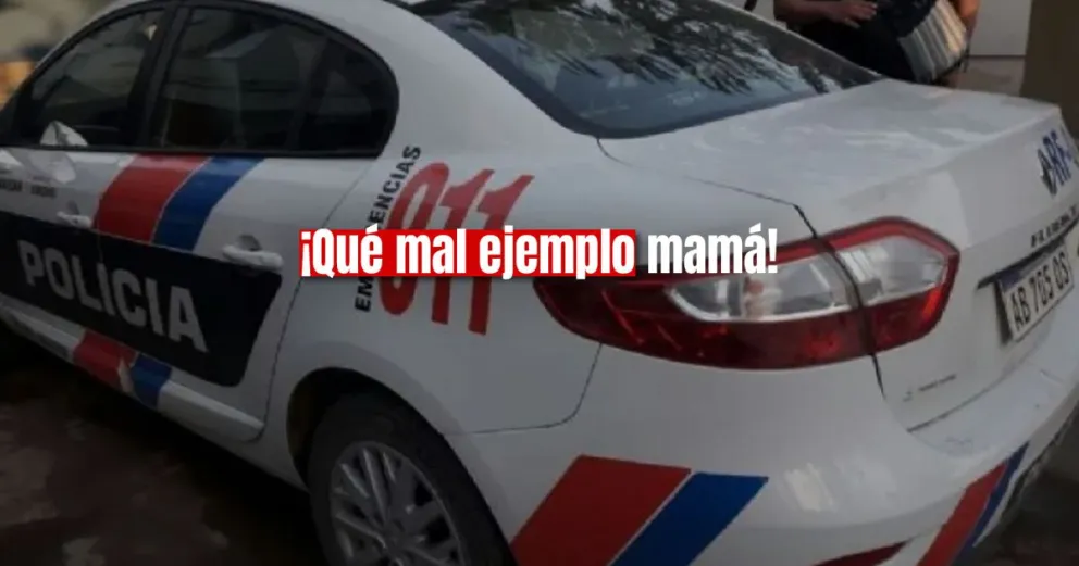 Una mujer salió a robar con su hija de 13 años 
