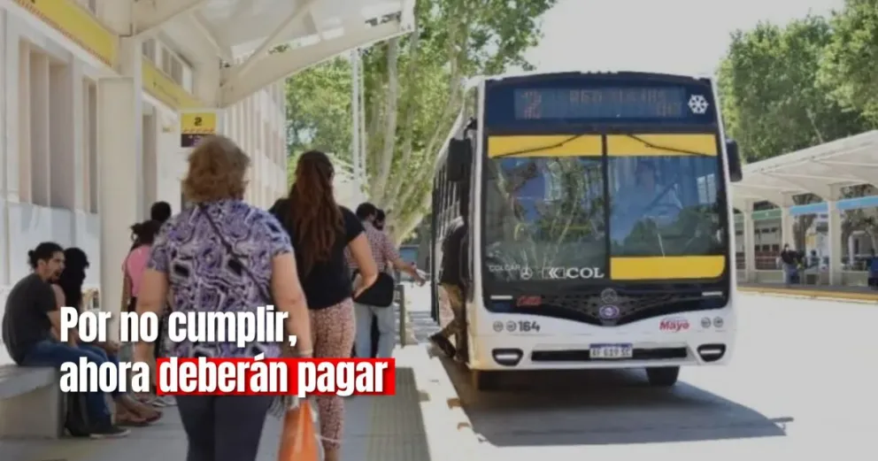 Una empresa de colectivos de San Juan, por trabajar como día feriado deberá pagar dos multas