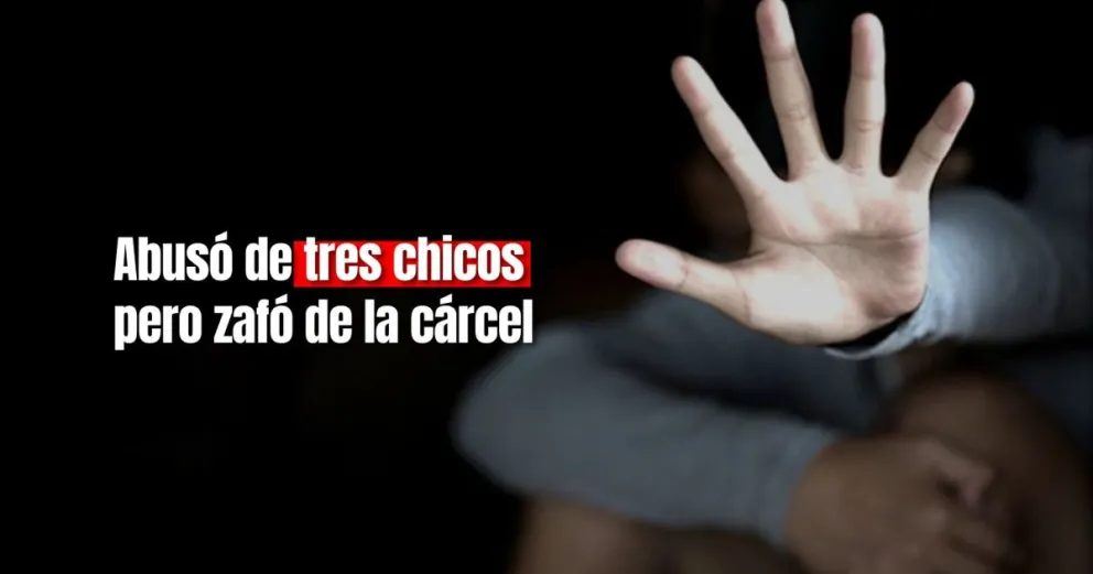Condenaron a un sujeto por abusar de sus tres hijastros pero no irá preso 