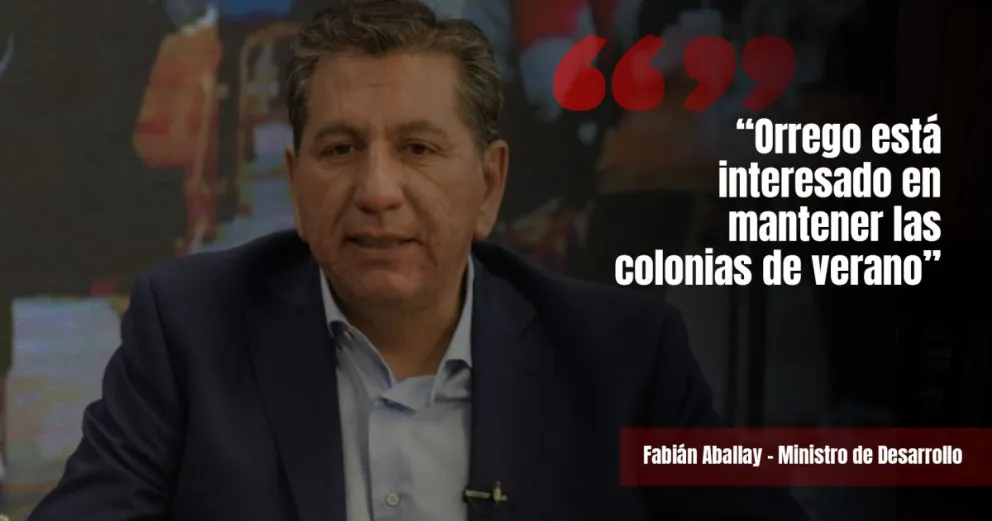 Fabián Aballay: “Orrego está interesado en mantener las colonias de verano”