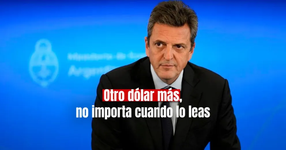 Massa anuncia un nuevo dólar en medio de la inestabilidad de la moneda extranjera