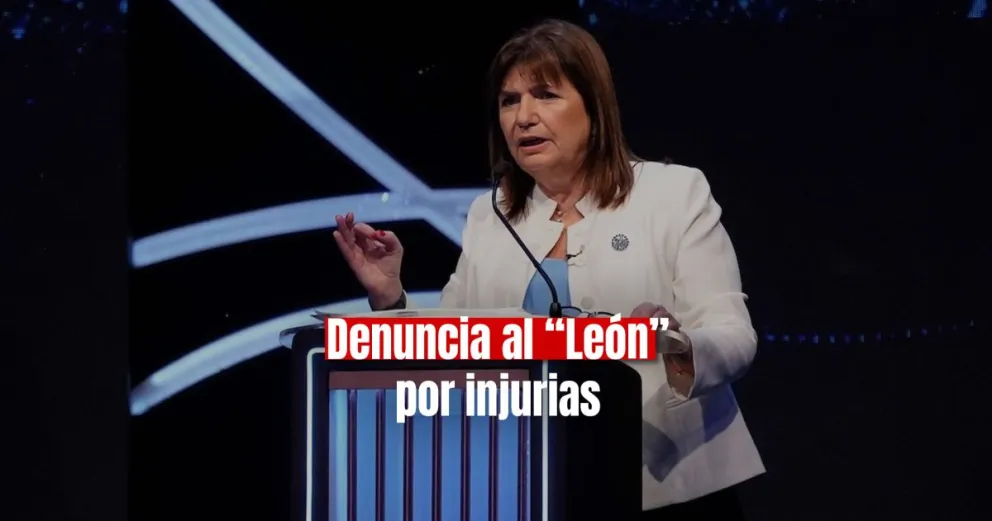 Patricia Bullrich denuncia a Javier Milei por tratarla de "tira bombas"