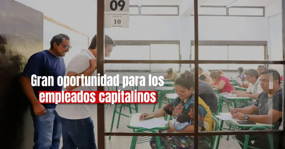Con 240 vacantes, anunciaron el tercer concurso para ingreso a planta permanente en Capital