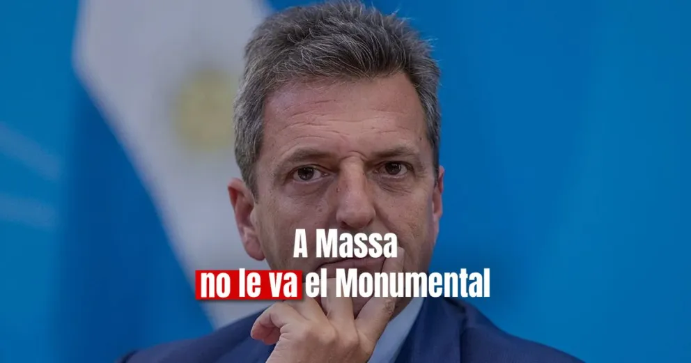 Sergio Massa pide que el partido del Mundial 2030 no se juegue en el Monumental