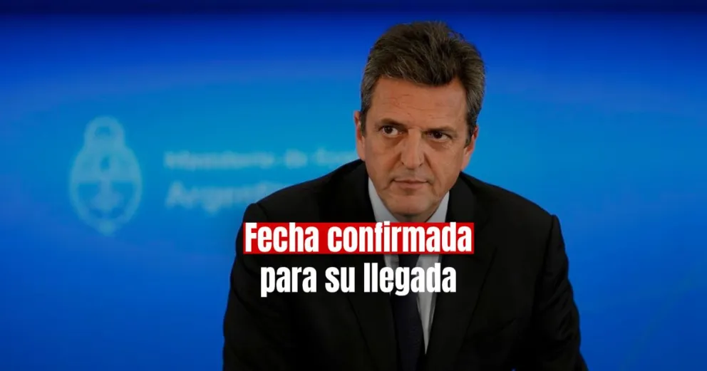 El próximo martes llegaría Sergio Massa a San Juan