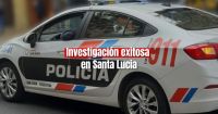 Santa Lucía: detuvieron a una persona con gran cantidad de objetos robados