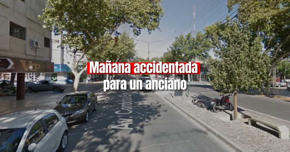 Un anciano fue atropellado por un colectivo 