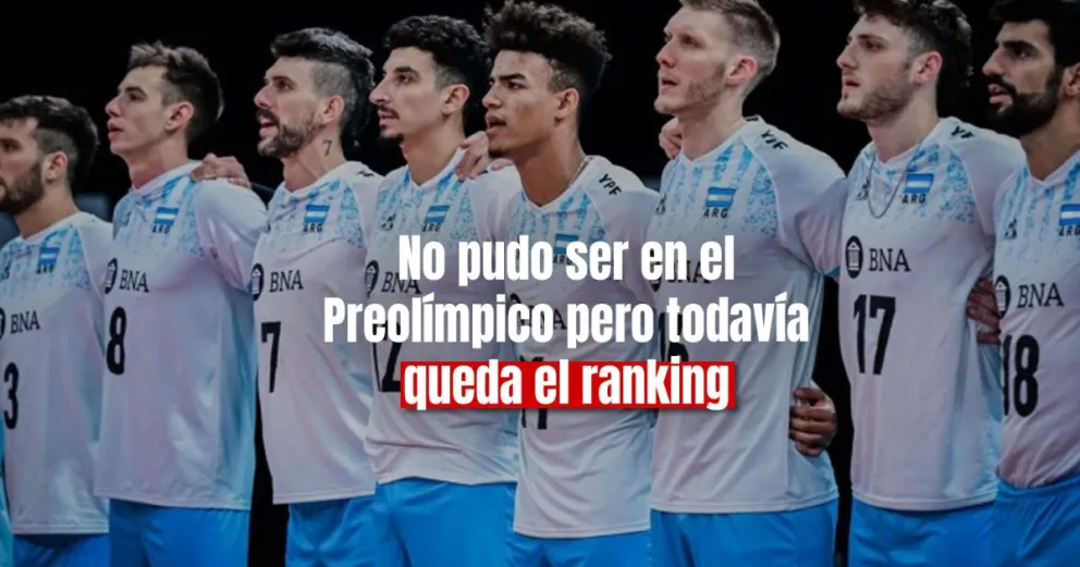 Argentina cerró el Preolímpico sin poder clasificar pero con la esperanza puesta en el ranking 