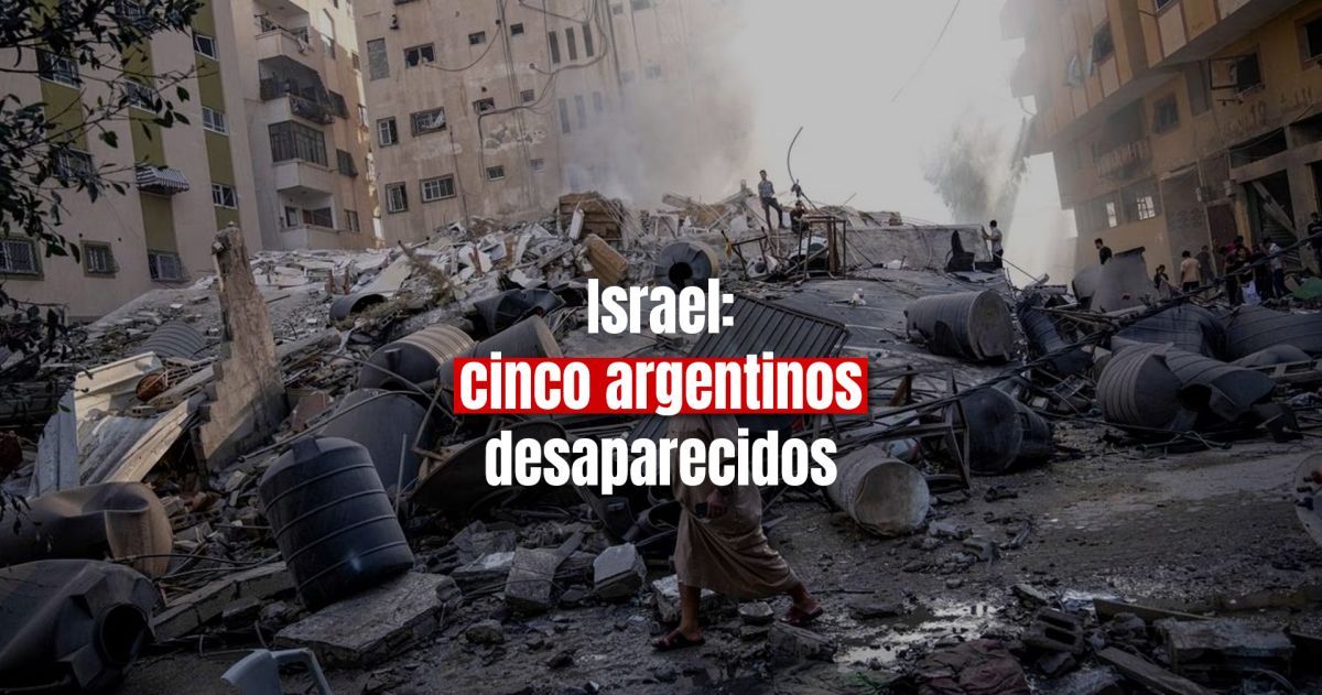 Ataque en Israel: ya son cinco los argentinos desaparecidos