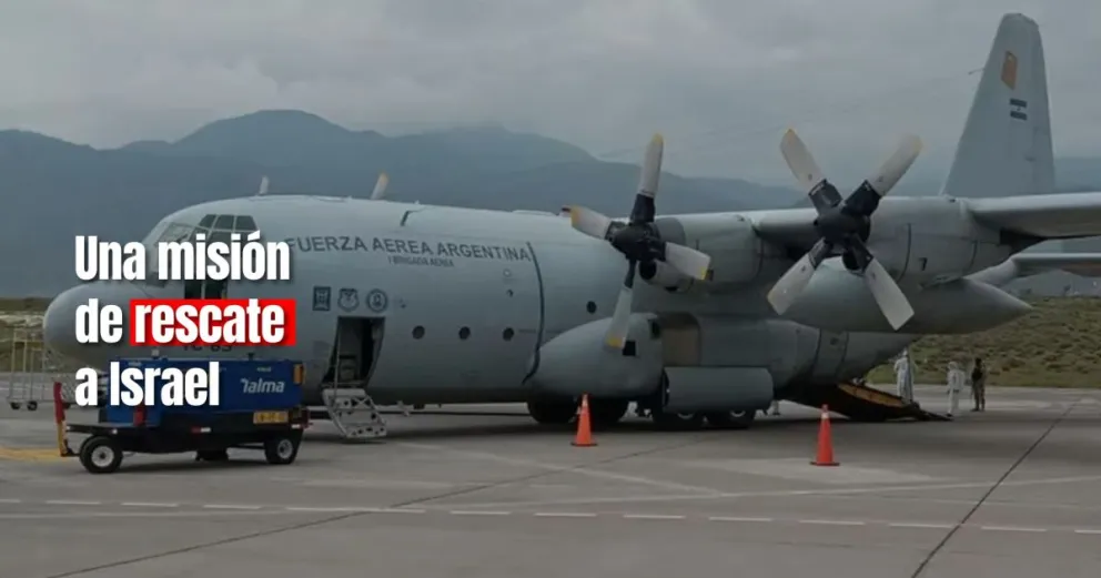 Enviaron el primer avión a Israel para repatriar argentinos 