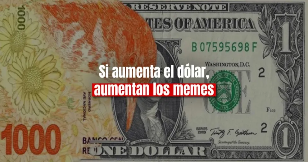 El dólar blue superó los $1000 y los memes no se hicieron esperar