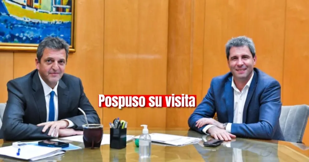 Sergio Massa pospone su visita a San Juan debido a compromisos ministeriales