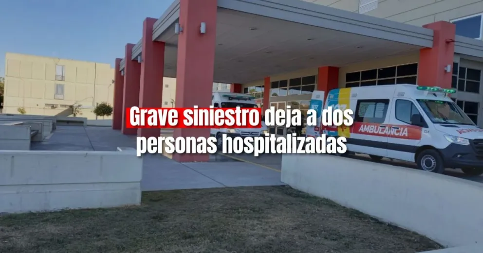 Dos motociclistas en grave estado tras ser embestido por un auto
