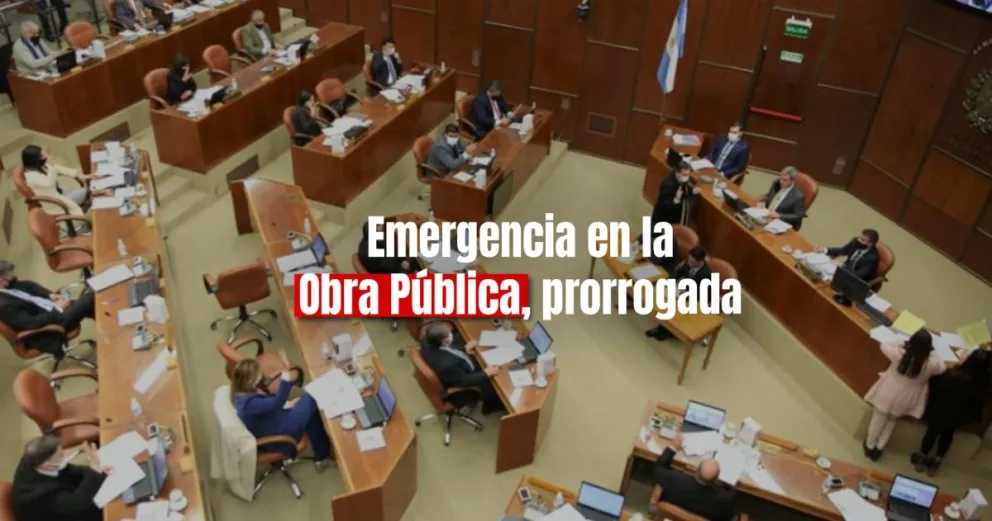 Aprobaron la prórroga de la Ley de Emergencia de la Obra Pública