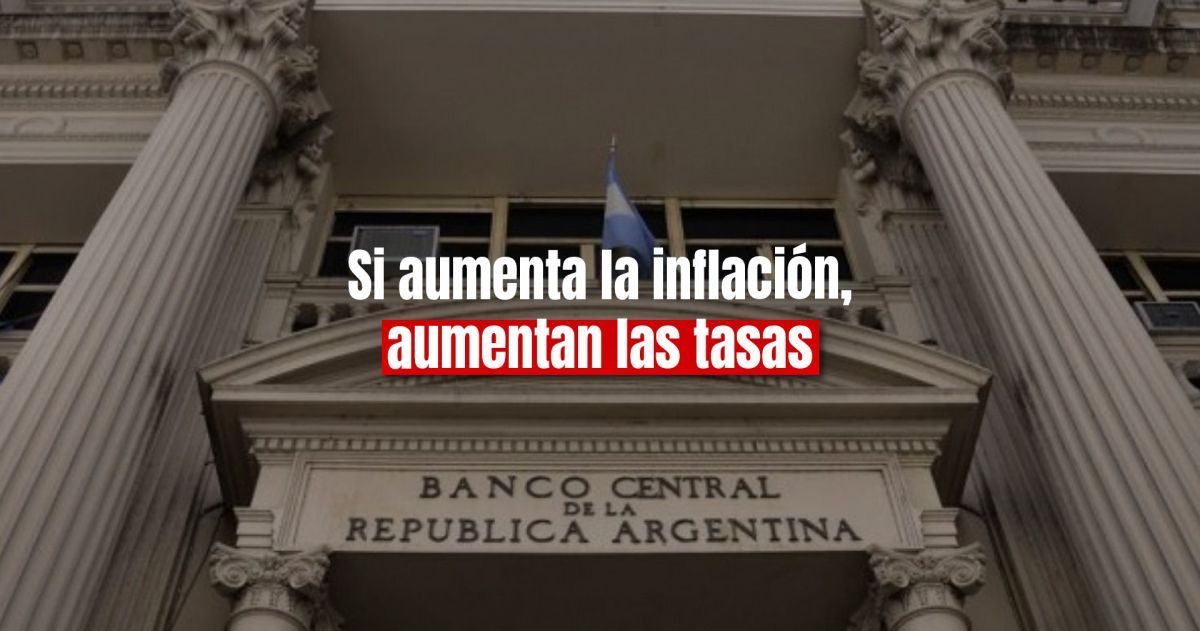 El Banco Central aumentó la tasa de interés tras conocerse el dato de inflación