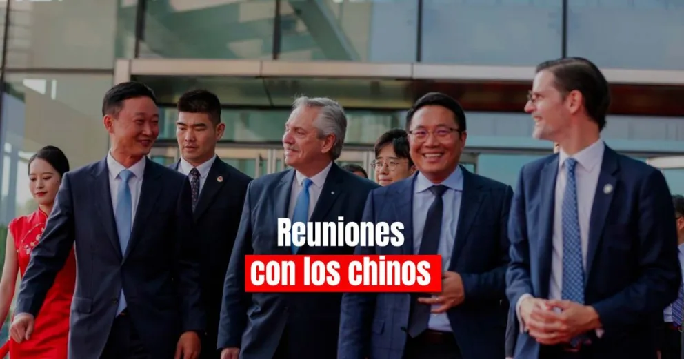 Alberto Fernández se reunió con empresarios chinos por ferrocarriles y tecnología