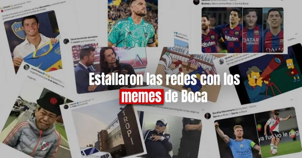 Ganó Boca y aparecieron los memes 