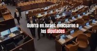 Israel: suspendieron la sesión del Parlamento por un bombardeo 